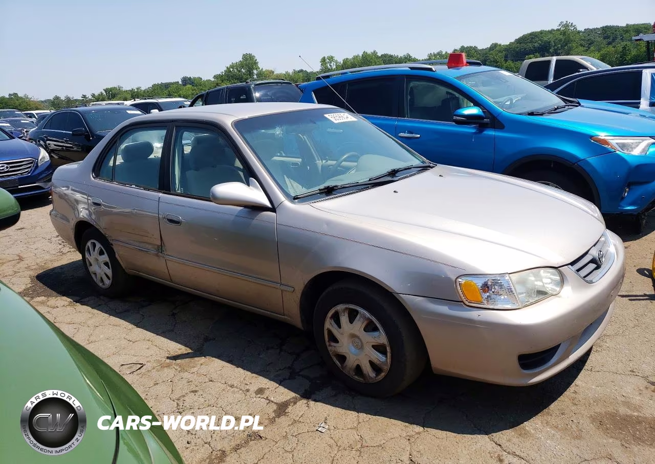 2001 Toyota Corolla Le VIN:2T1BR12E01C416599 - 4