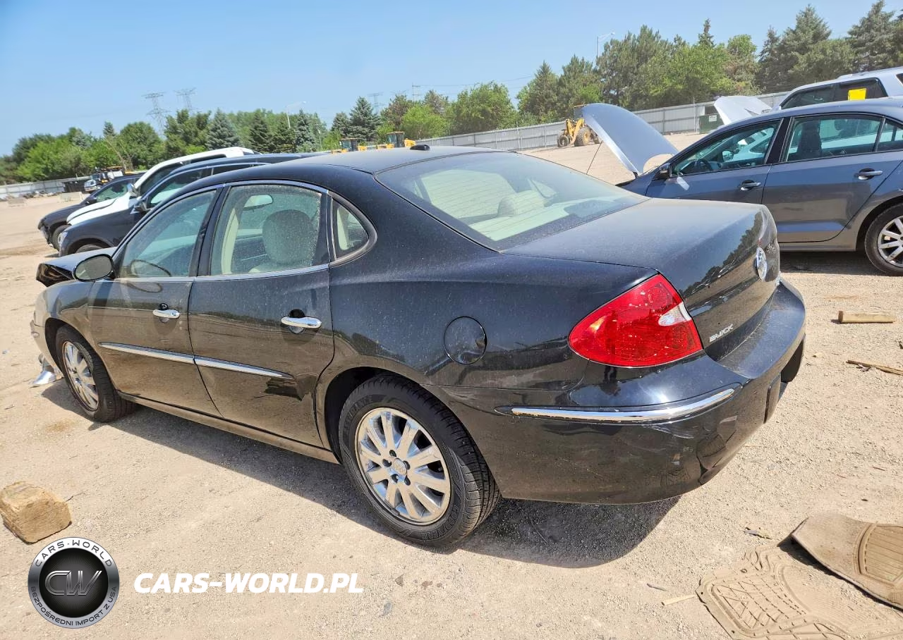 2008 Buick Lacrosse Cxl VIN:2G4WD582581376593 - 2