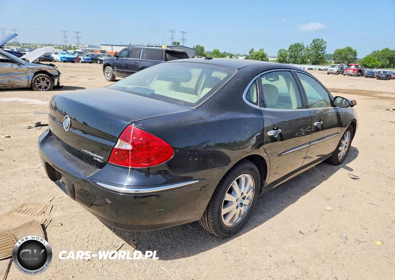 2008 Buick Lacrosse Cxl VIN:2G4WD582581376593 - 3