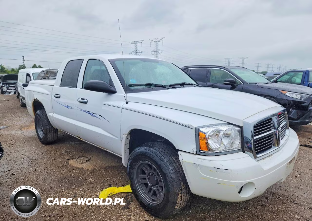 2007 Dodge Dakota Quad Slt VIN:1D7HE48K87S189910 - 4