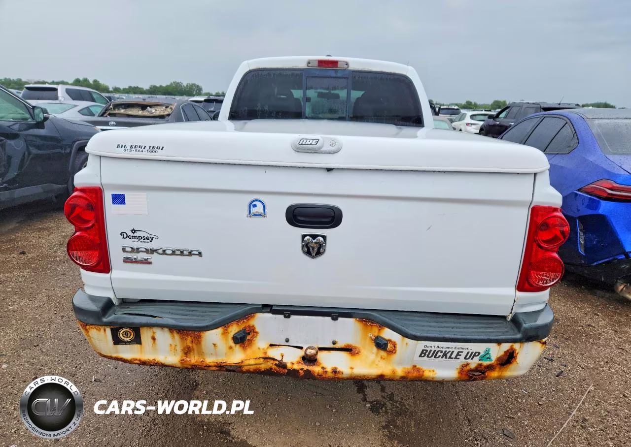 2007 Dodge Dakota Quad Slt VIN:1D7HE48K87S189910 - 6