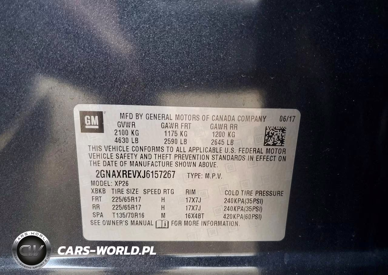 2018 Chevrolet Equinox Ls VIN:2GNAXREVXJ6157267 - 13