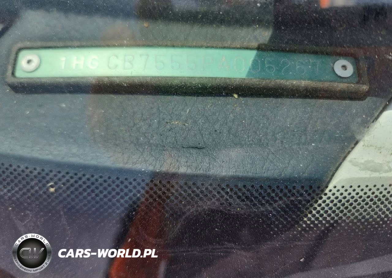 1993 Honda Accord Lx VIN:1HGCB7555PA005267 - 12