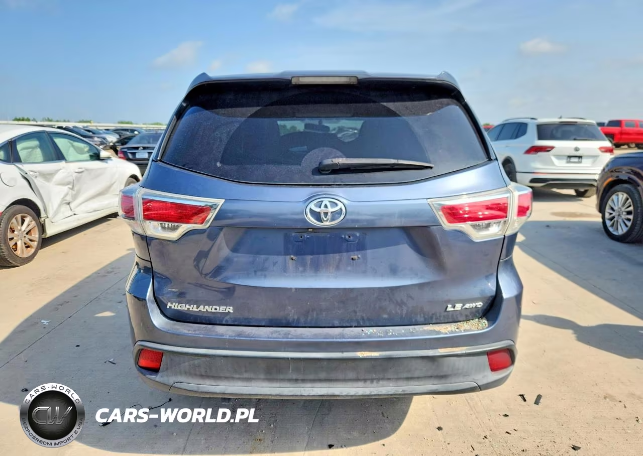 2014 Toyota Highlander Le VIN:5TDBKRFH0ES064225 - 6