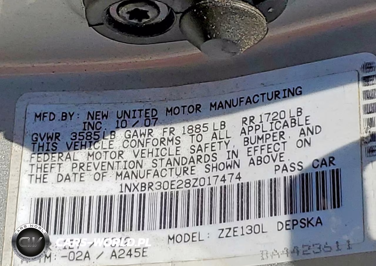 2008 Toyota Corolla S VIN:1NXBR30E28Z017474 - 12