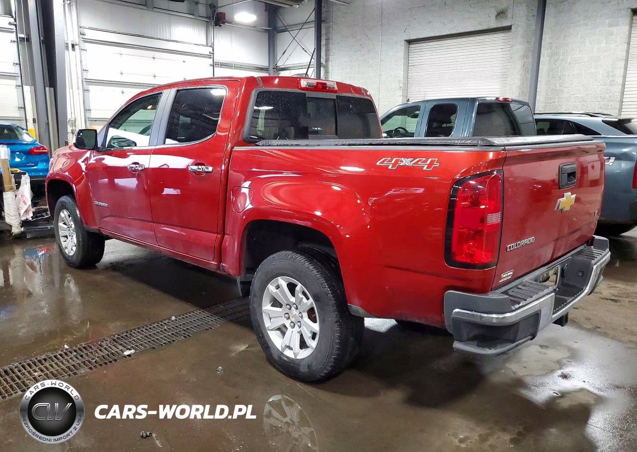 2016 Chevrolet Colorado Lt VIN:1GCGTCE39G1372807 - 2