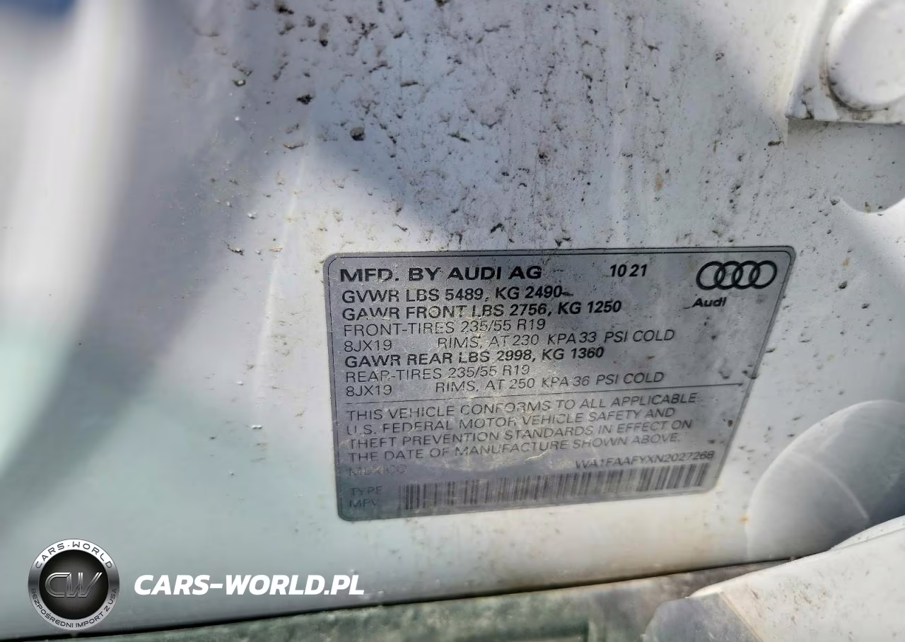 2022 Audi Q5 Prestige 45 VIN:WA1FAAFYXN2027268 - 12
