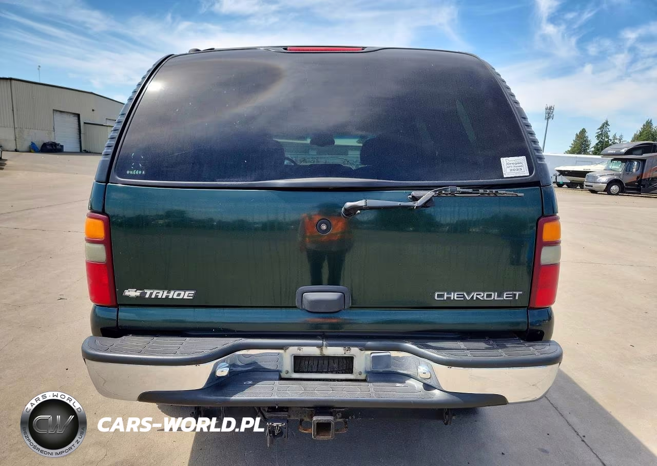 2001 Chevrolet Tahoe K1500 VIN:1GNEK13T61J248896 - 6