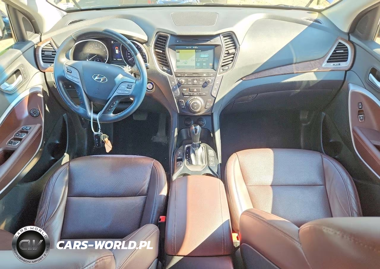 2018 Hyundai Santa Fe VIN:KM8SNDHF7JU260895 - 8