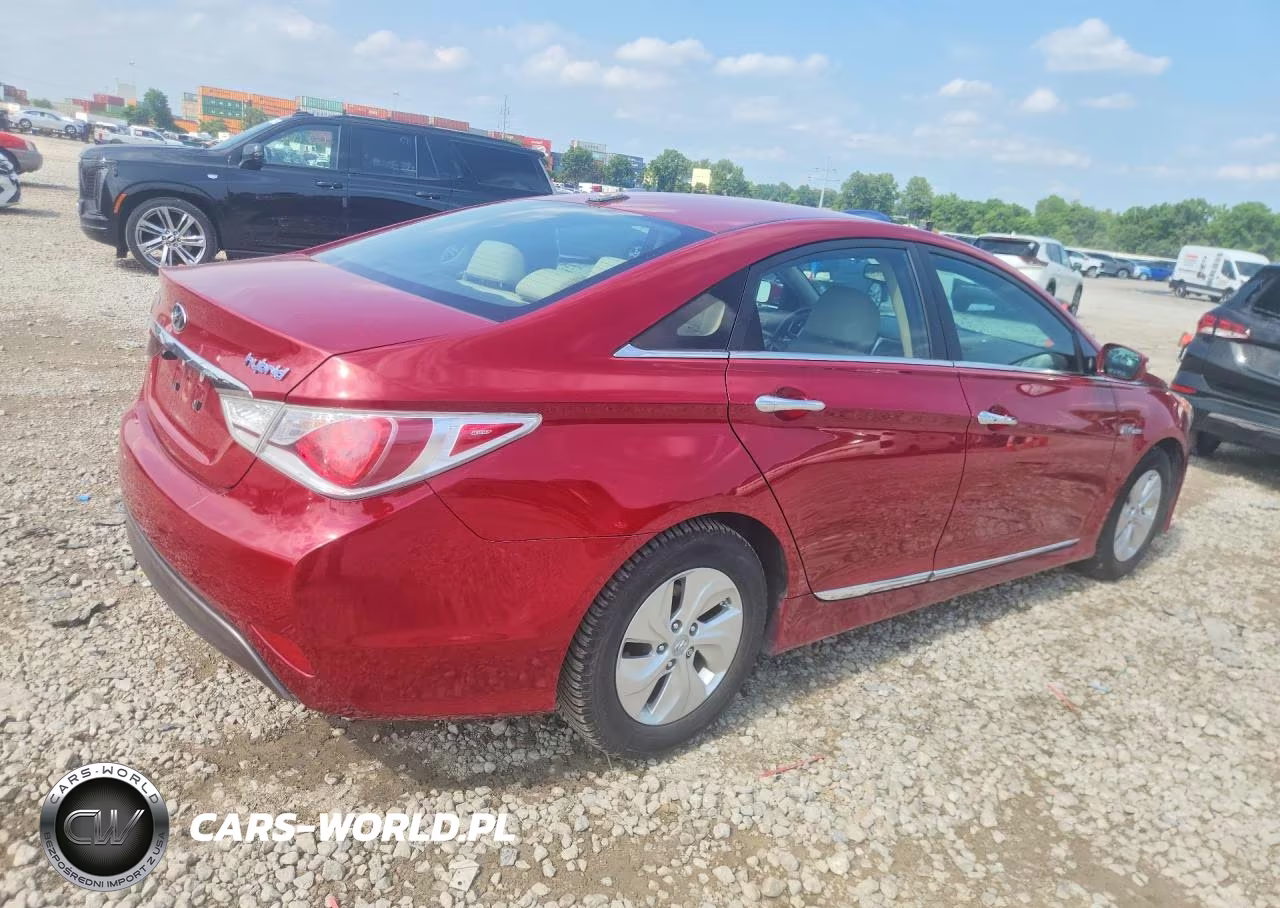 2015 Hyundai Sonata Hybrid Base VIN:KMHEC4A4XFA139783 - 3