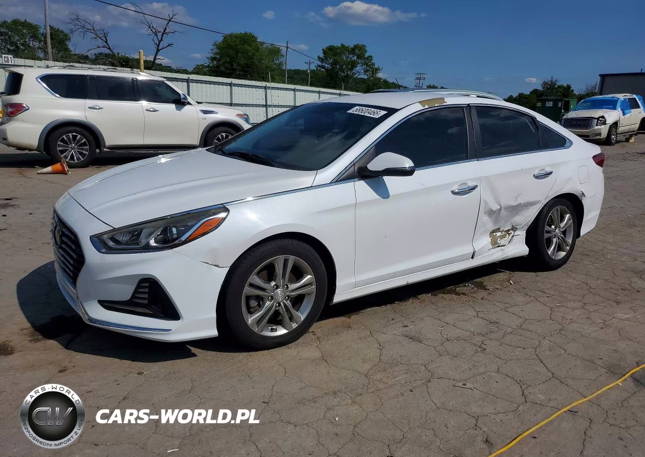 2018 Hyundai Sonata Sel VIN:5NPE34AF0JH655528 - 1