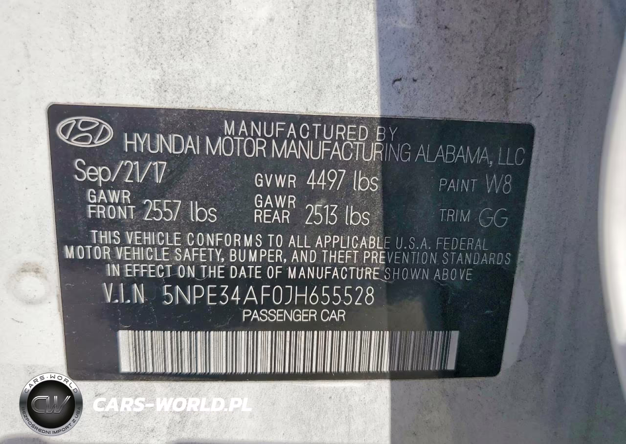 2018 Hyundai Sonata Sel VIN:5NPE34AF0JH655528 - 12