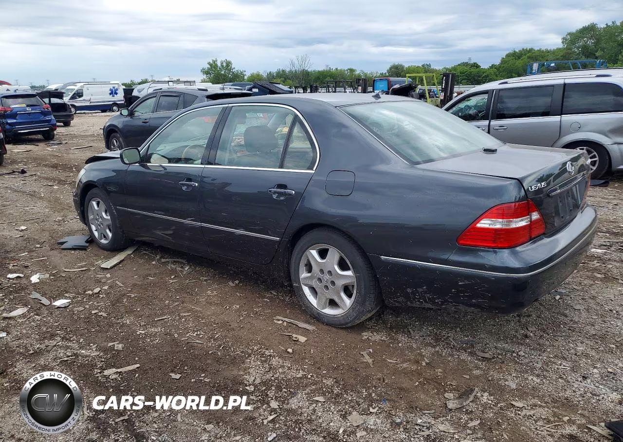 2005 Lexus Ls 430 VIN:JTHBN36F955008808 - 2