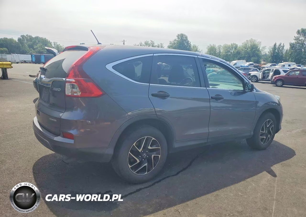 2016 Honda Cr-V Se VIN:2HKRM4H43GH644776 - 3