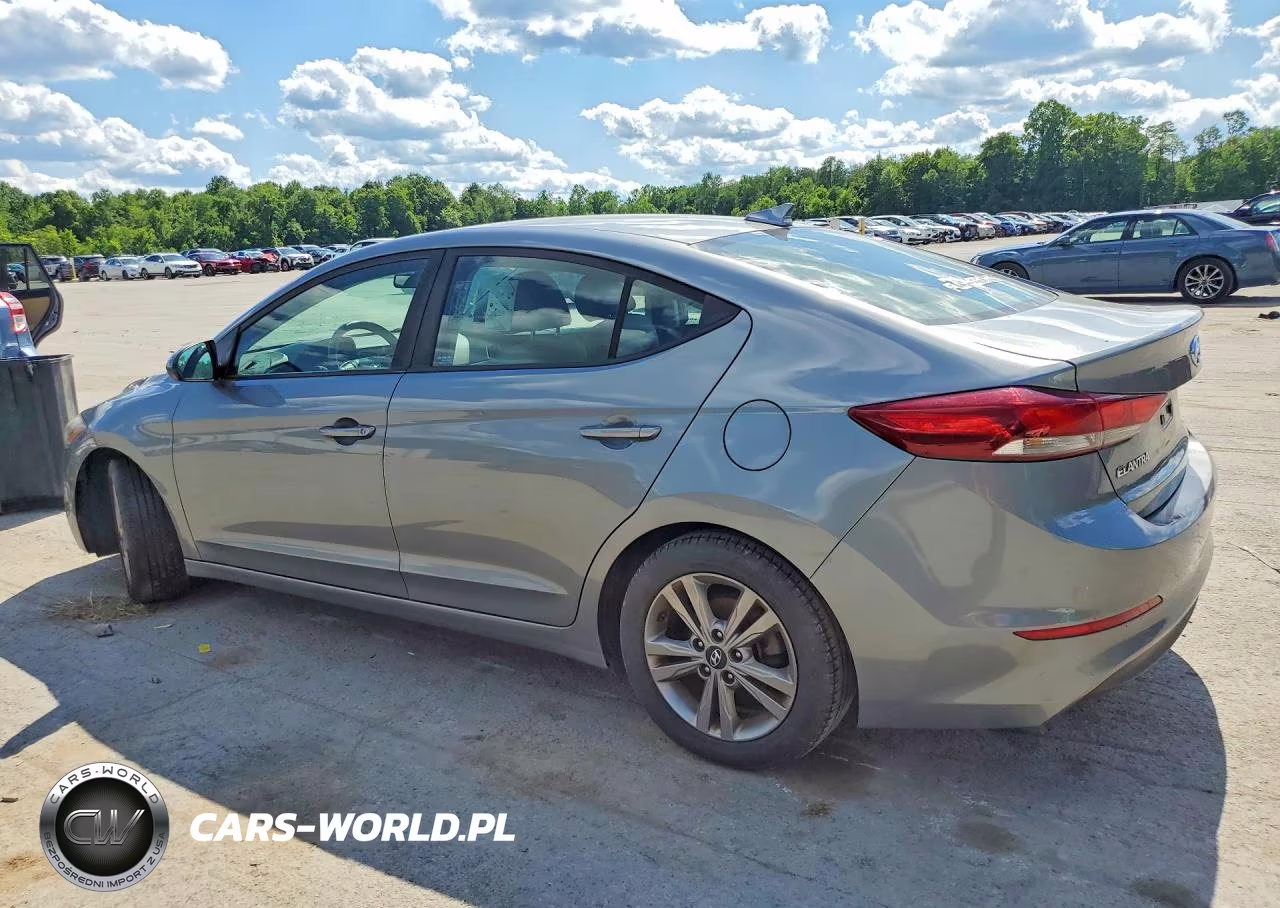2018 Hyundai Elantra Sel VIN:KMHD84LF5JU553640 - 2