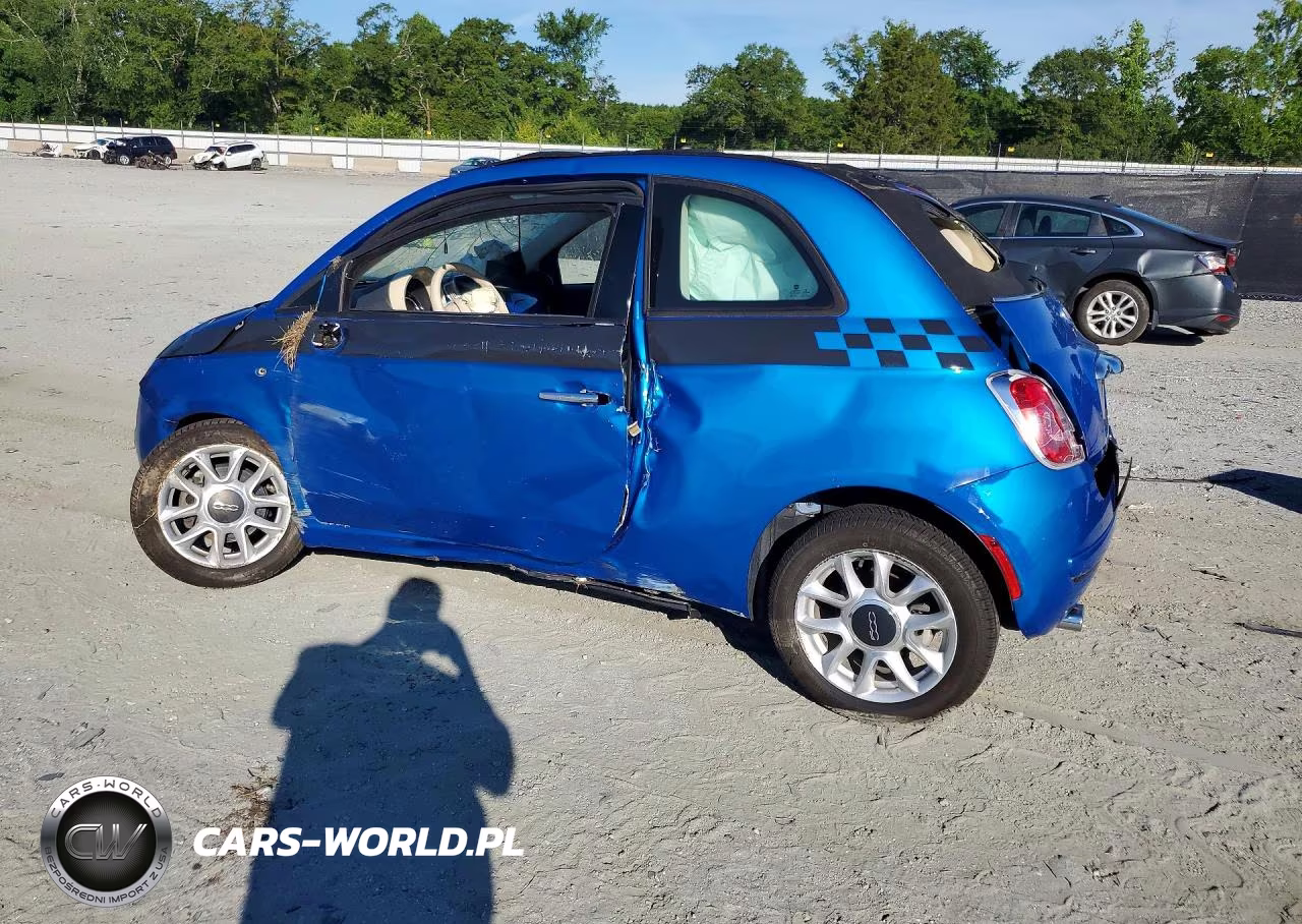 2017 Fiat 500 Pop VIN:3C3CFFLR1HT509154 - 2