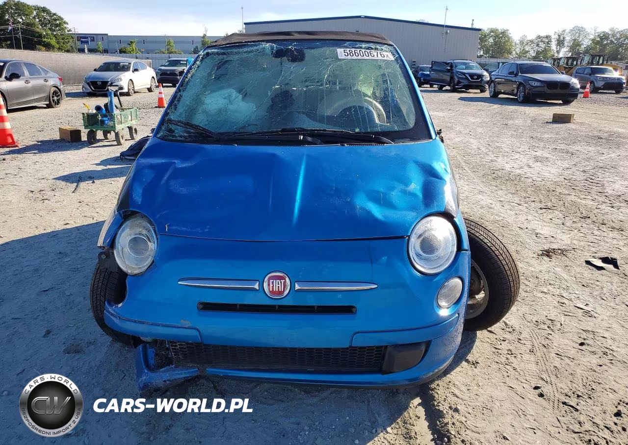 2017 Fiat 500 Pop VIN:3C3CFFLR1HT509154 - 5