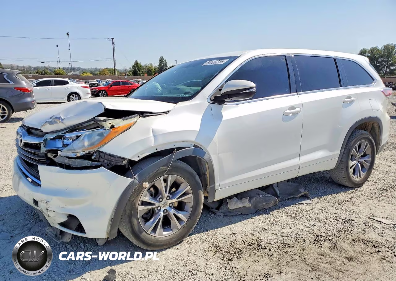 2015 Toyota Highlander Le Plus – zdjęcie 1 z 13