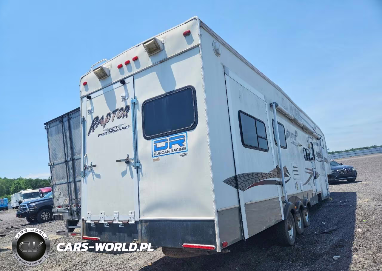2007 Raptor 5Th Wheel VIN:4YDF360397R802404 - 4