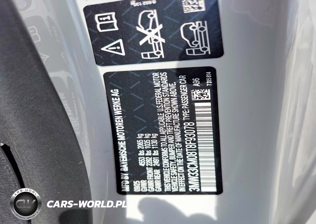 2026 BMW 230Xi VIN:3MW33CM08T8F93078 - 12