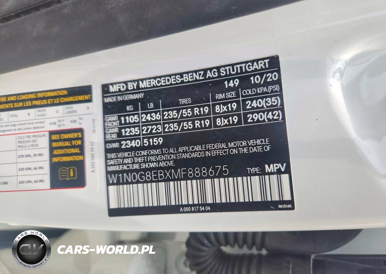 2021 Mercedes-Benz Glc 300 4Matic VIN:W1N0G8EBXMF888675 - 14