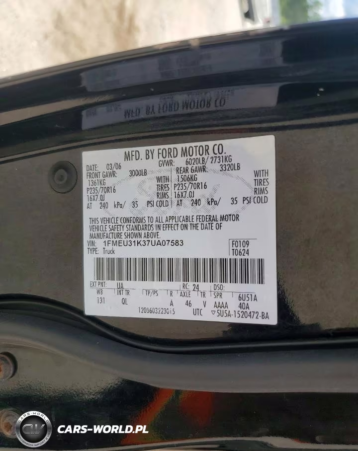 2007 Ford Explorer Sport Trac Xlt VIN:1FMEU31K37UA07583 - 12