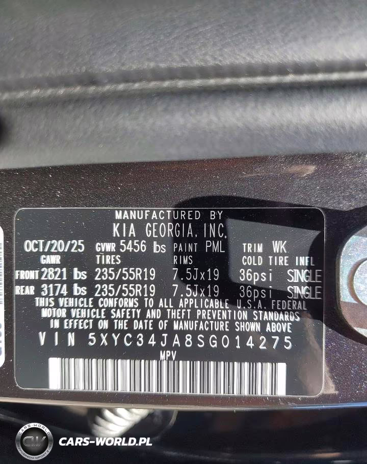 2025 Kia Ev6 Light Long Range VIN:5XYC34JA8SG014275 - 12