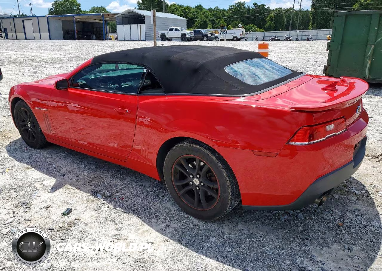 2014 Chevrolet Camaro Lt VIN:2G1FB3D37E9225239 - 2