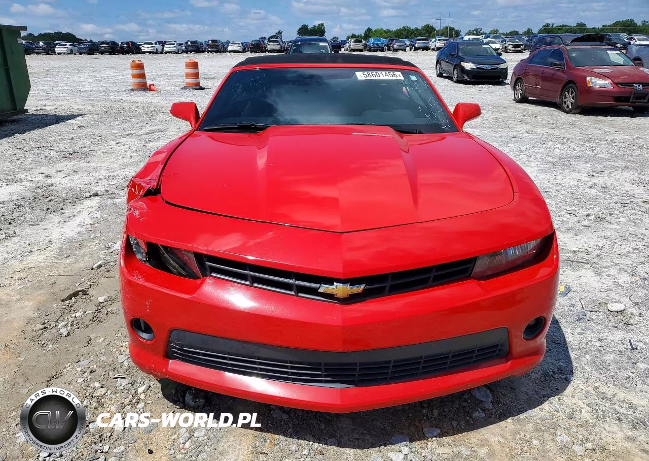 2014 Chevrolet Camaro Lt VIN:2G1FB3D37E9225239 - 5