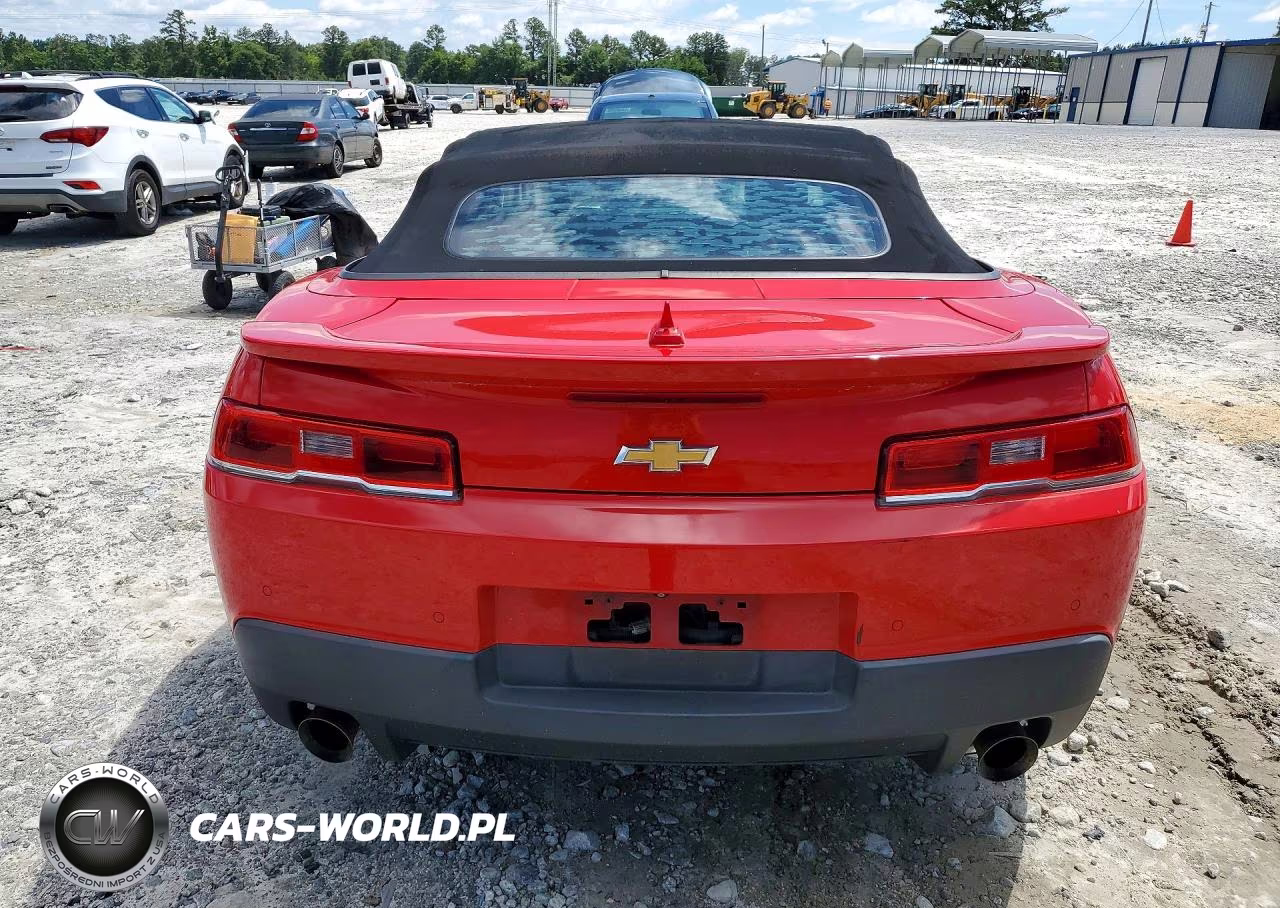 2014 Chevrolet Camaro Lt VIN:2G1FB3D37E9225239 - 6