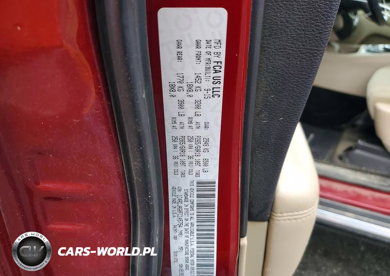 2015 Dodge Durango Sxt VIN:1C4RDJAG0FC145754 - 13