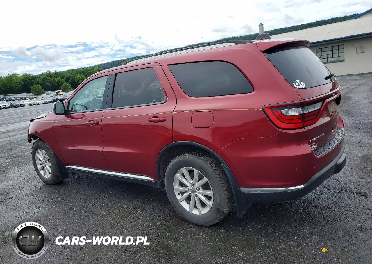 2015 Dodge Durango Sxt VIN:1C4RDJAG0FC145754 - 2