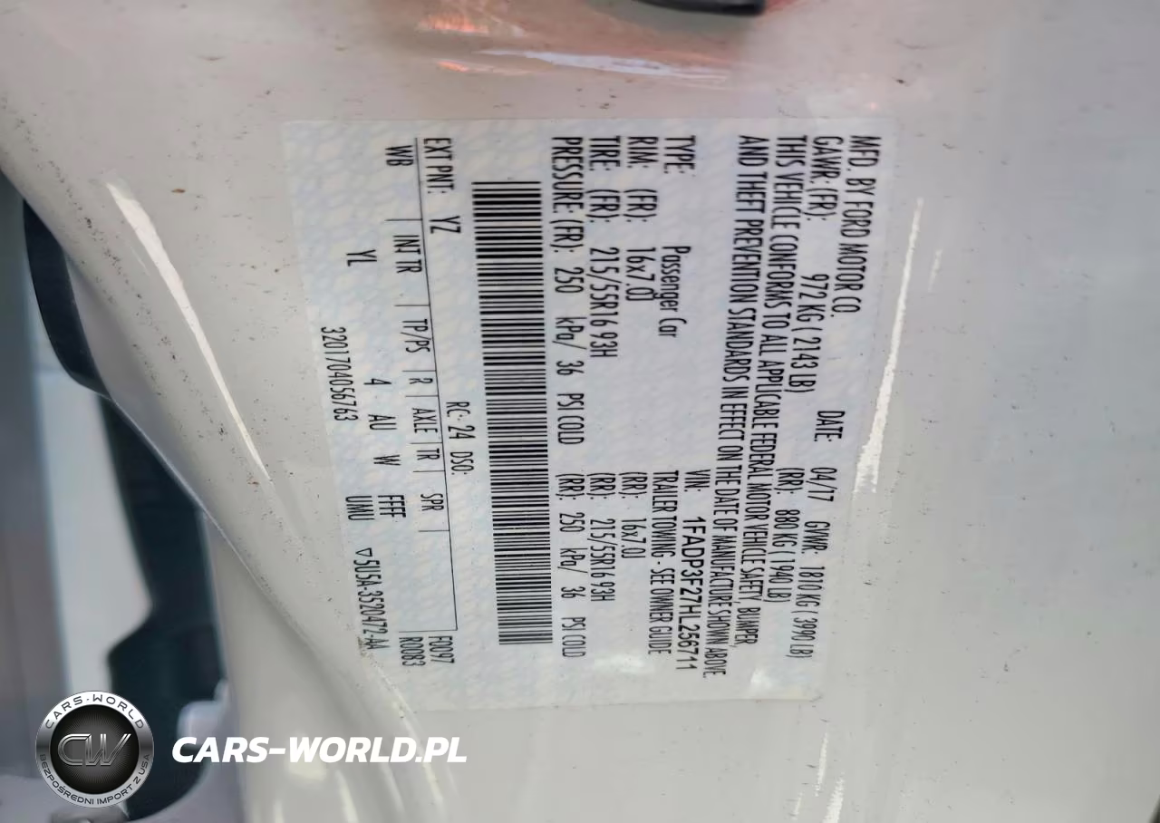 2017 Ford Focus Se VIN:1FADP3F27HL256711 - 12