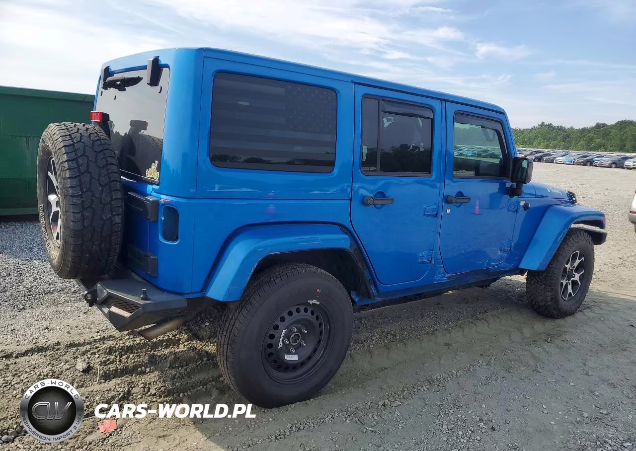 2014 Jeep Wrangler Unlimited Sahara VIN:1C4BJWEG8EL305038 - 3