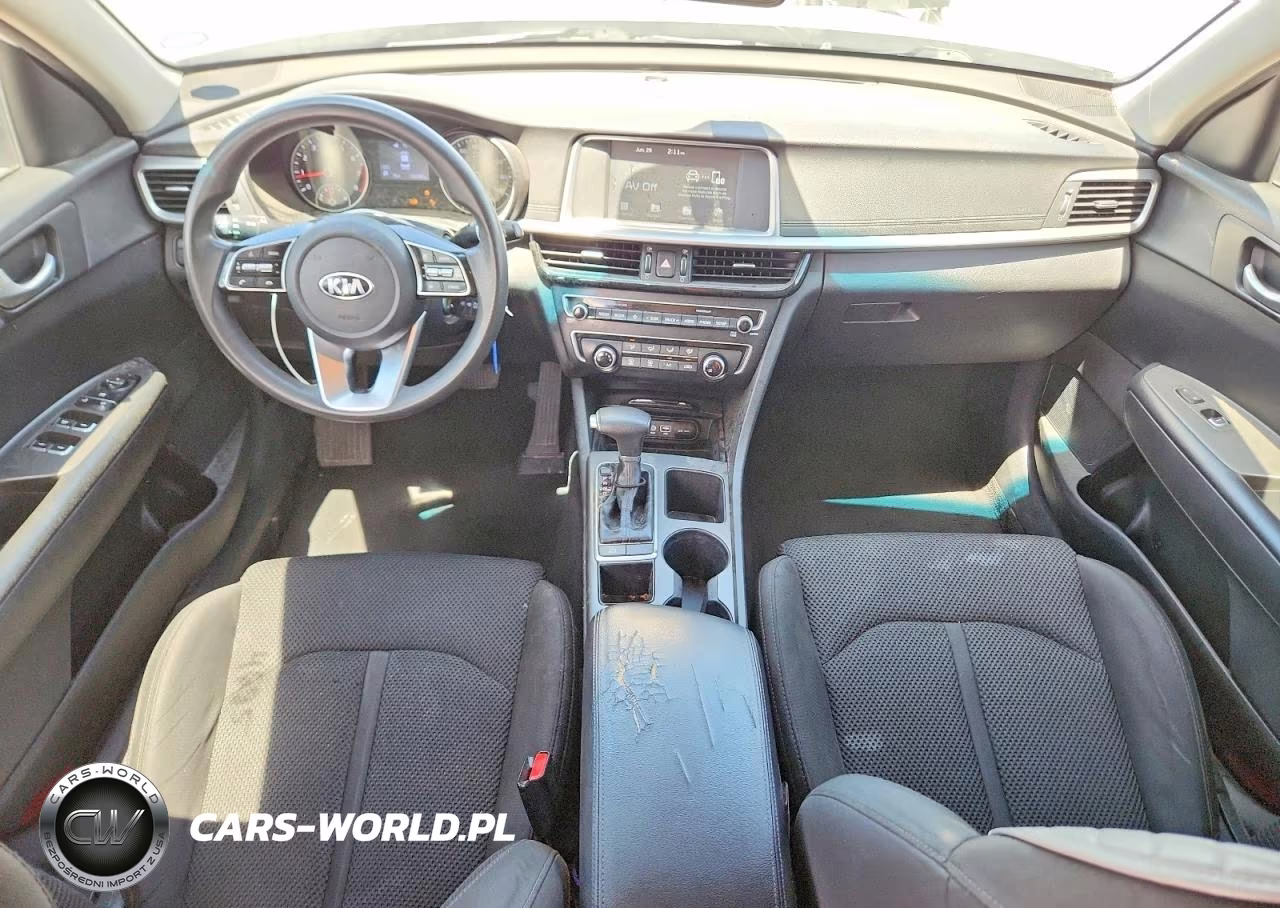 2019 Kia Optima Lx VIN:5XXGT4L34KG339932 - 8