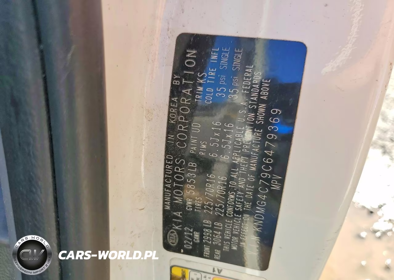 2012 Kia Sedona Lx VIN:KNDMG4C79C6479369 - 13