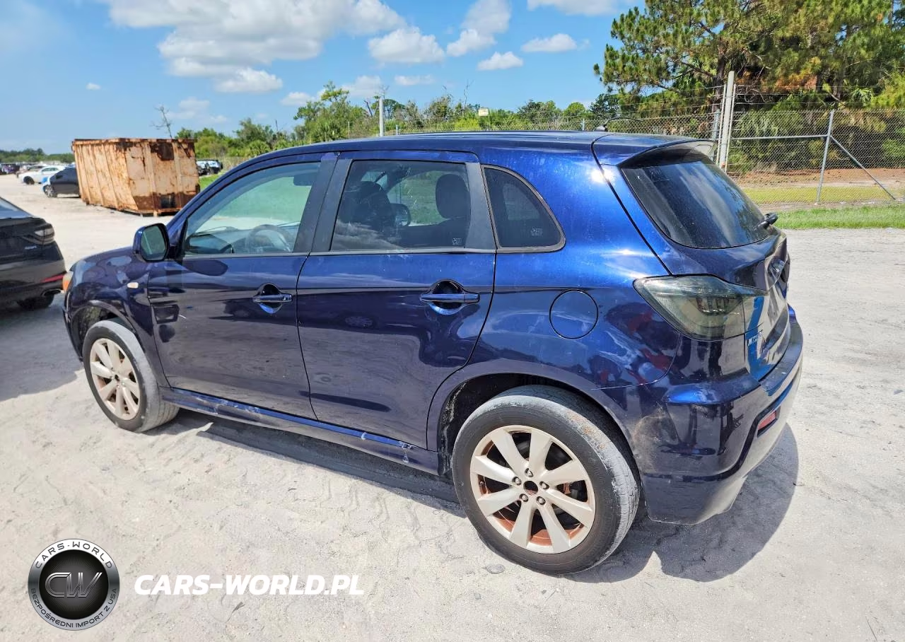 2012 Mitsubishi Outlander Sport Se VIN:JA4AP4AU9CZ004308 - 2