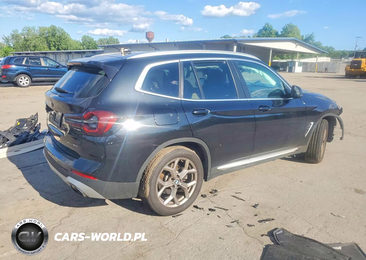 2022 BMW X3 xDrive30I VIN:5UX53DP00N9N03877 - 3