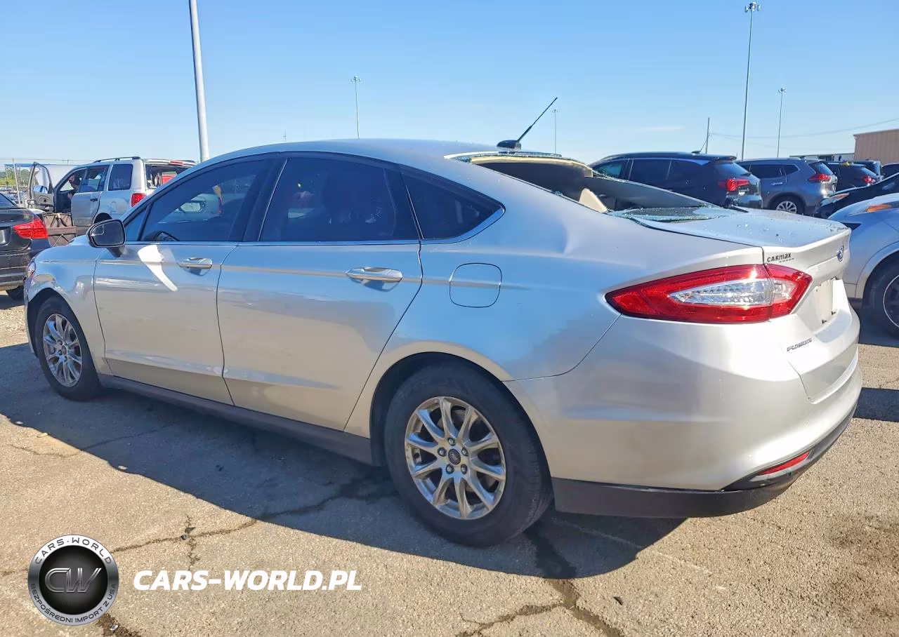 2016 Ford Fusion S VIN:1FA6P0G73G5124078 - 2