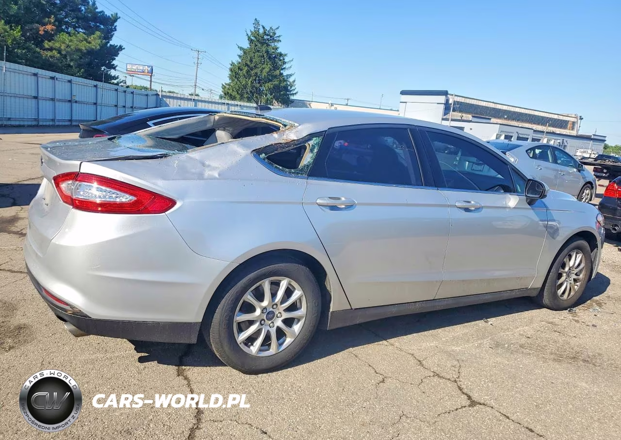2016 Ford Fusion S VIN:1FA6P0G73G5124078 - 3