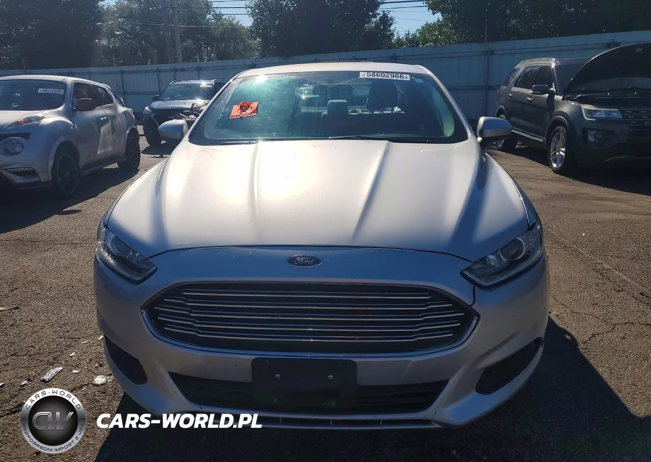 2016 Ford Fusion S VIN:1FA6P0G73G5124078 - 5