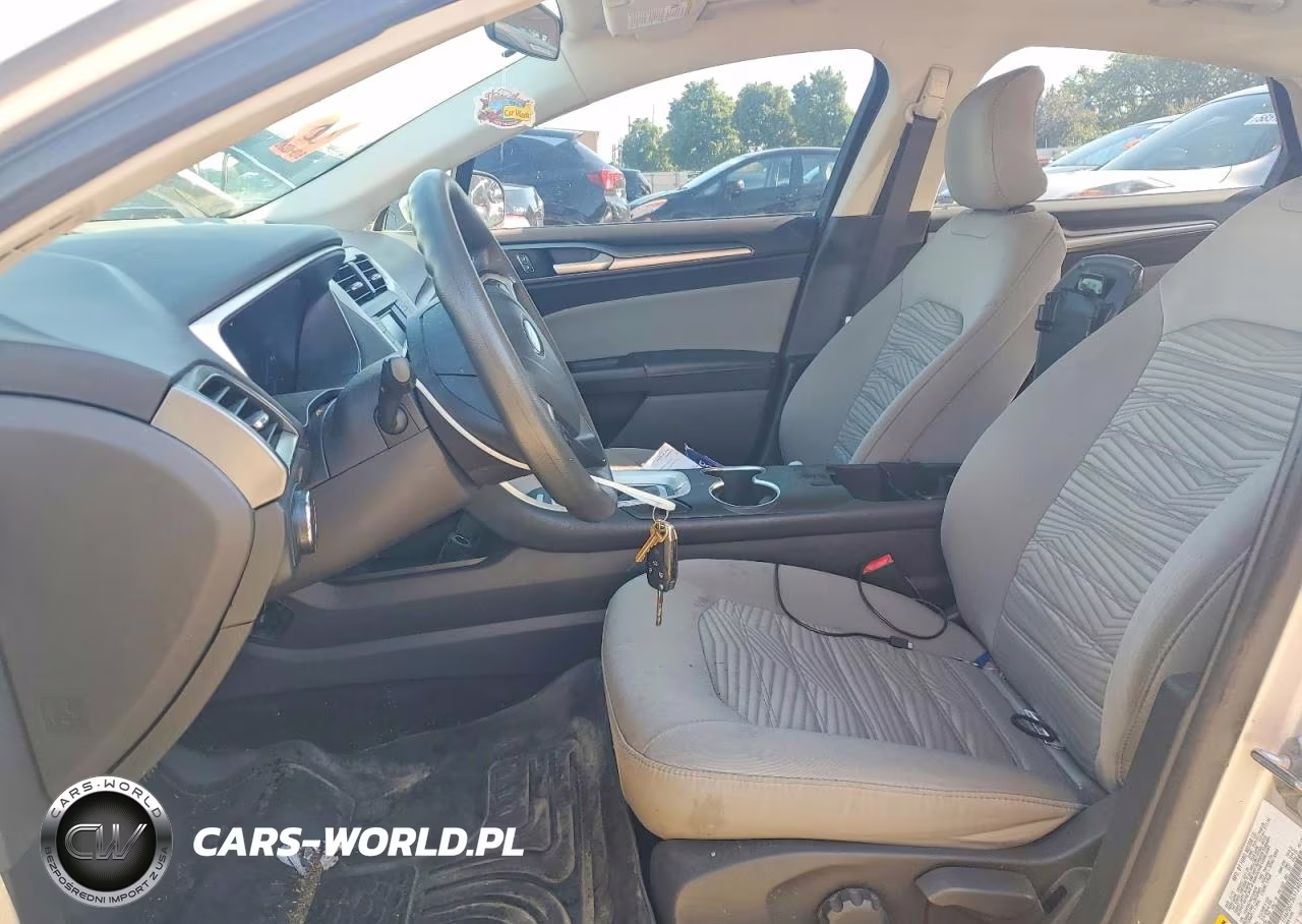 2016 Ford Fusion S VIN:1FA6P0G73G5124078 - 7