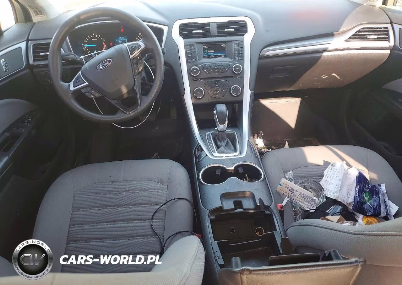 2016 Ford Fusion S VIN:1FA6P0G73G5124078 - 8