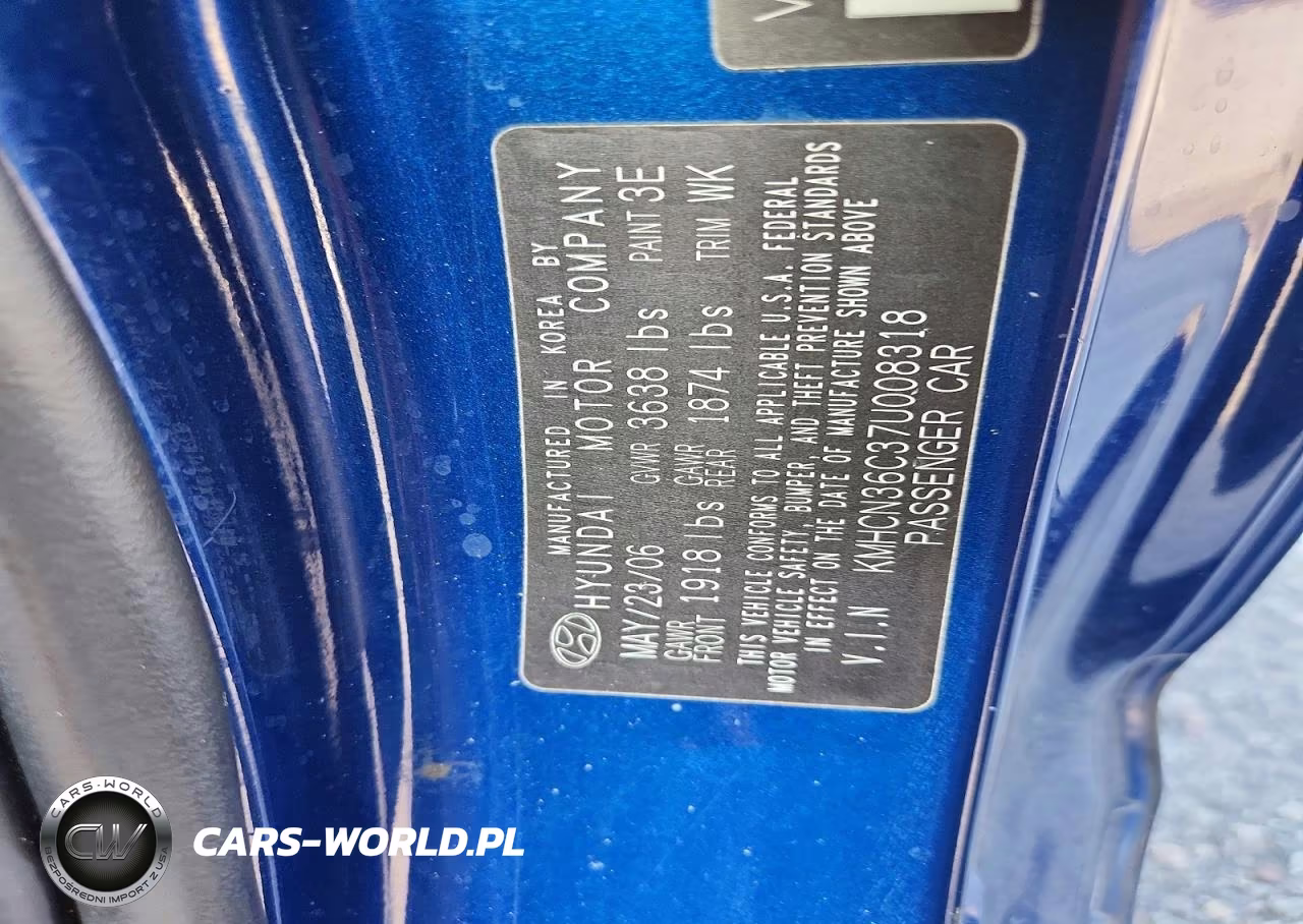 2007 Hyundai Accent Se VIN:KMHCN36C37U008318 - 12
