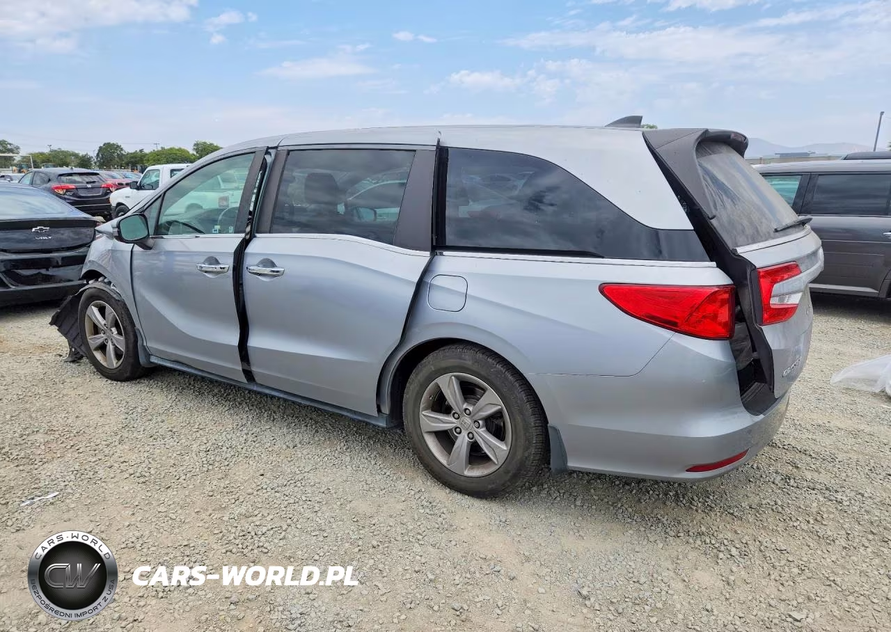 2018 Honda Odyssey Exl VIN:5FNRL6H71JB031750 - 2