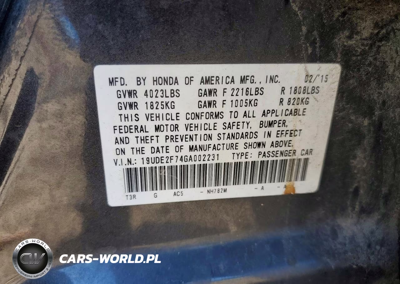 2016 Acura Ilx Premium VIN:19UDE2F74GA002231 - 12