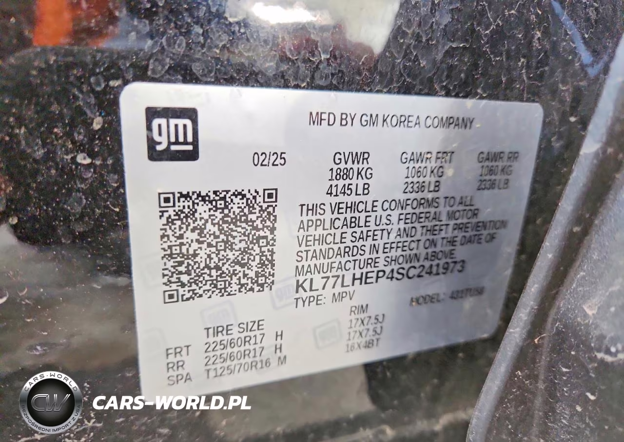 2025 Chevrolet Trax 1Lt VIN:KL77LHEP4SC241973 - 14