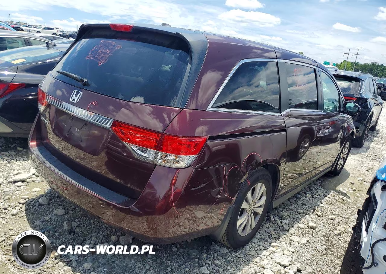 2014 Honda Odyssey Exl VIN:5FNRL5H64EB029434 - 3