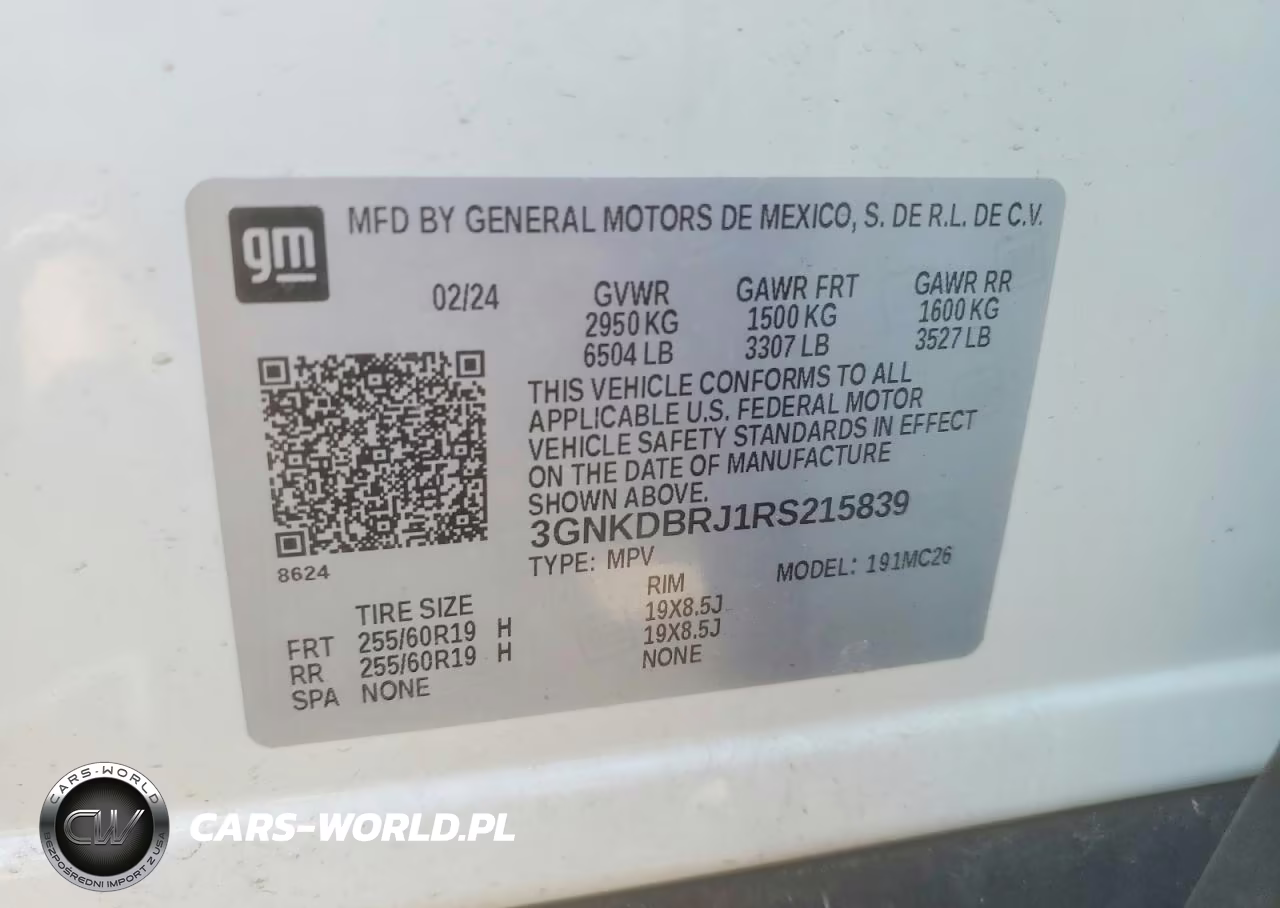 2024 Chevrolet Blazer 2Lt VIN:3GNKDBRJ1RS215839 - 12