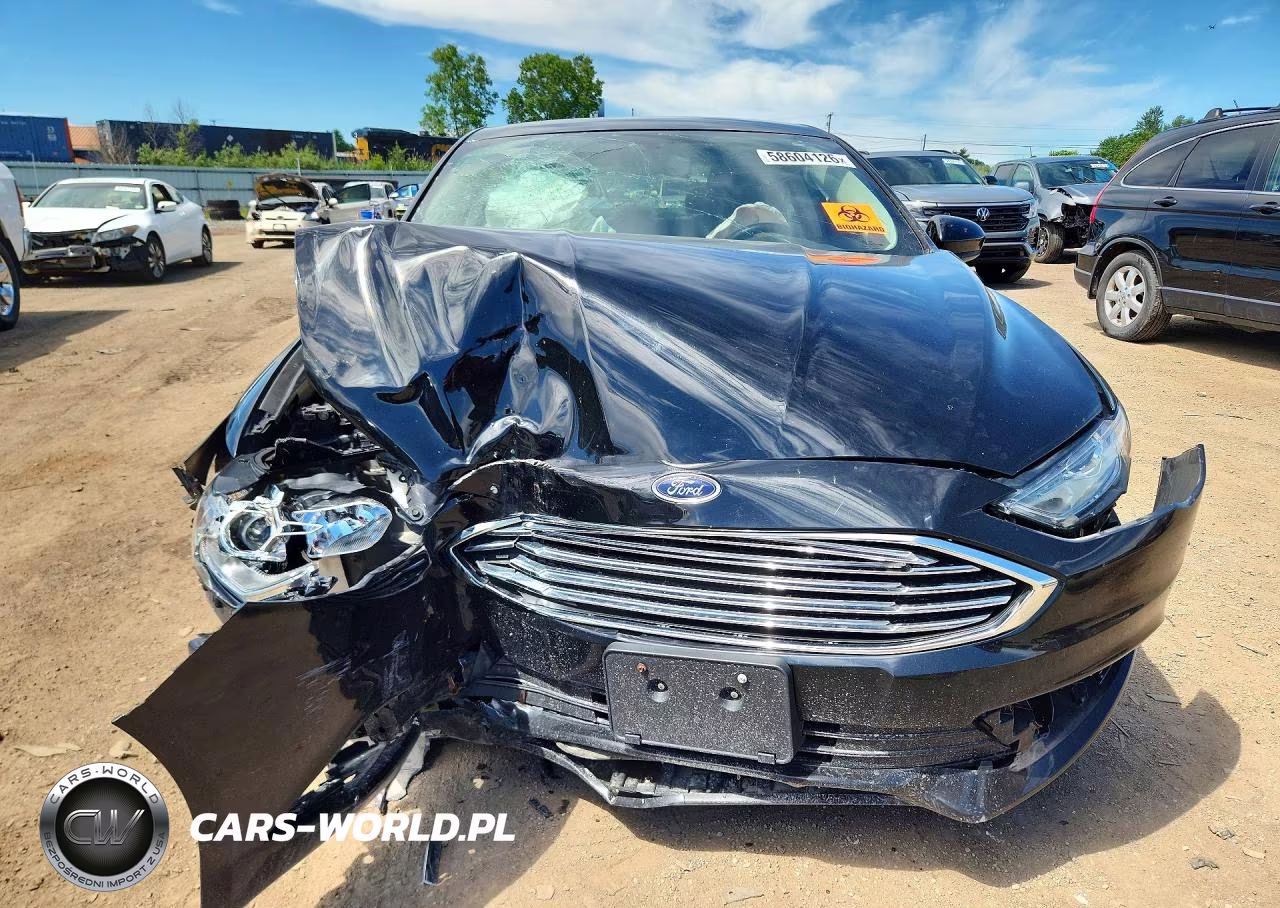 2017 Ford Fusion S VIN:3FA6P0G77HR328381 - 5